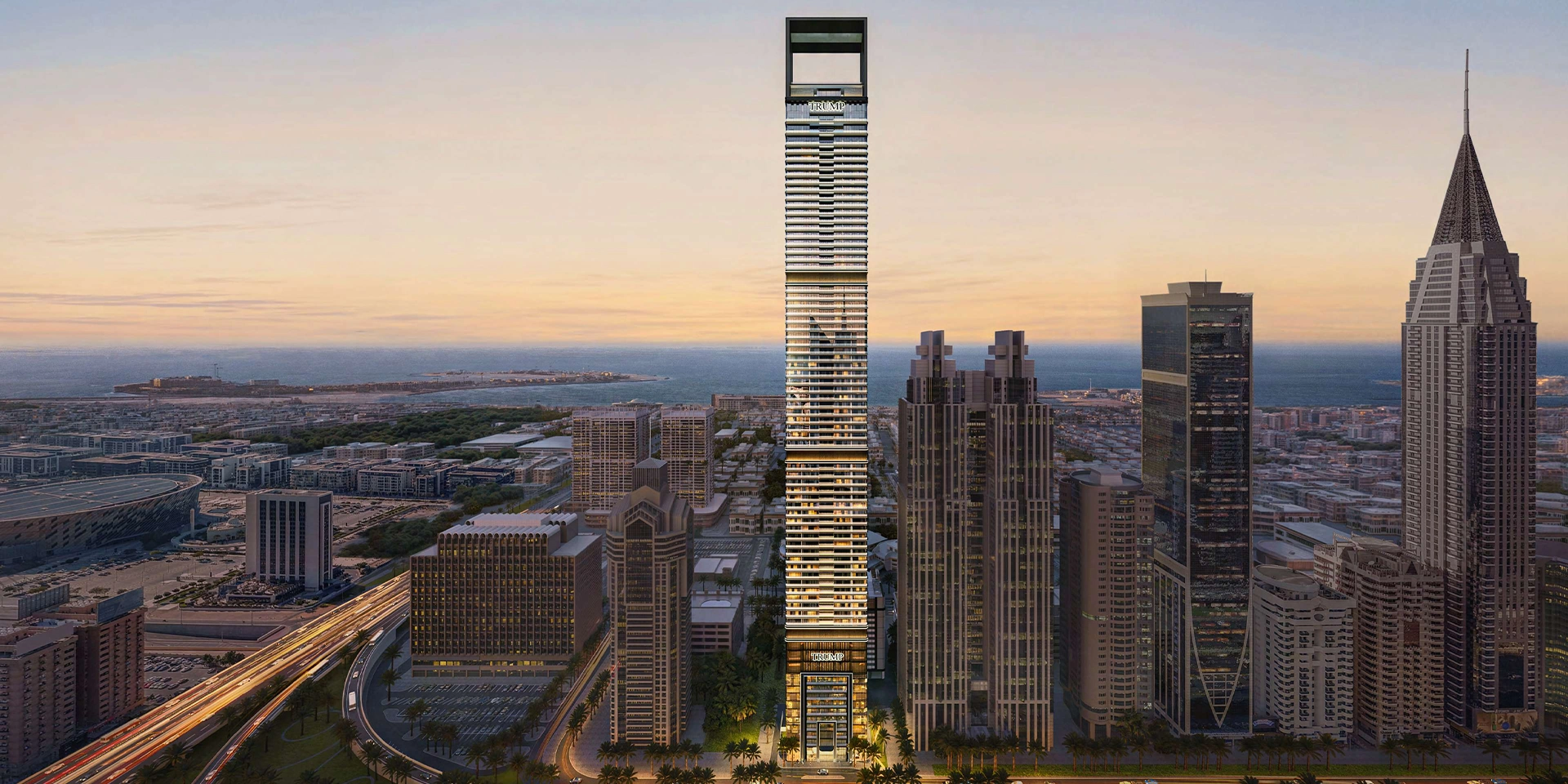 trump international hotel & tower dubai dar global