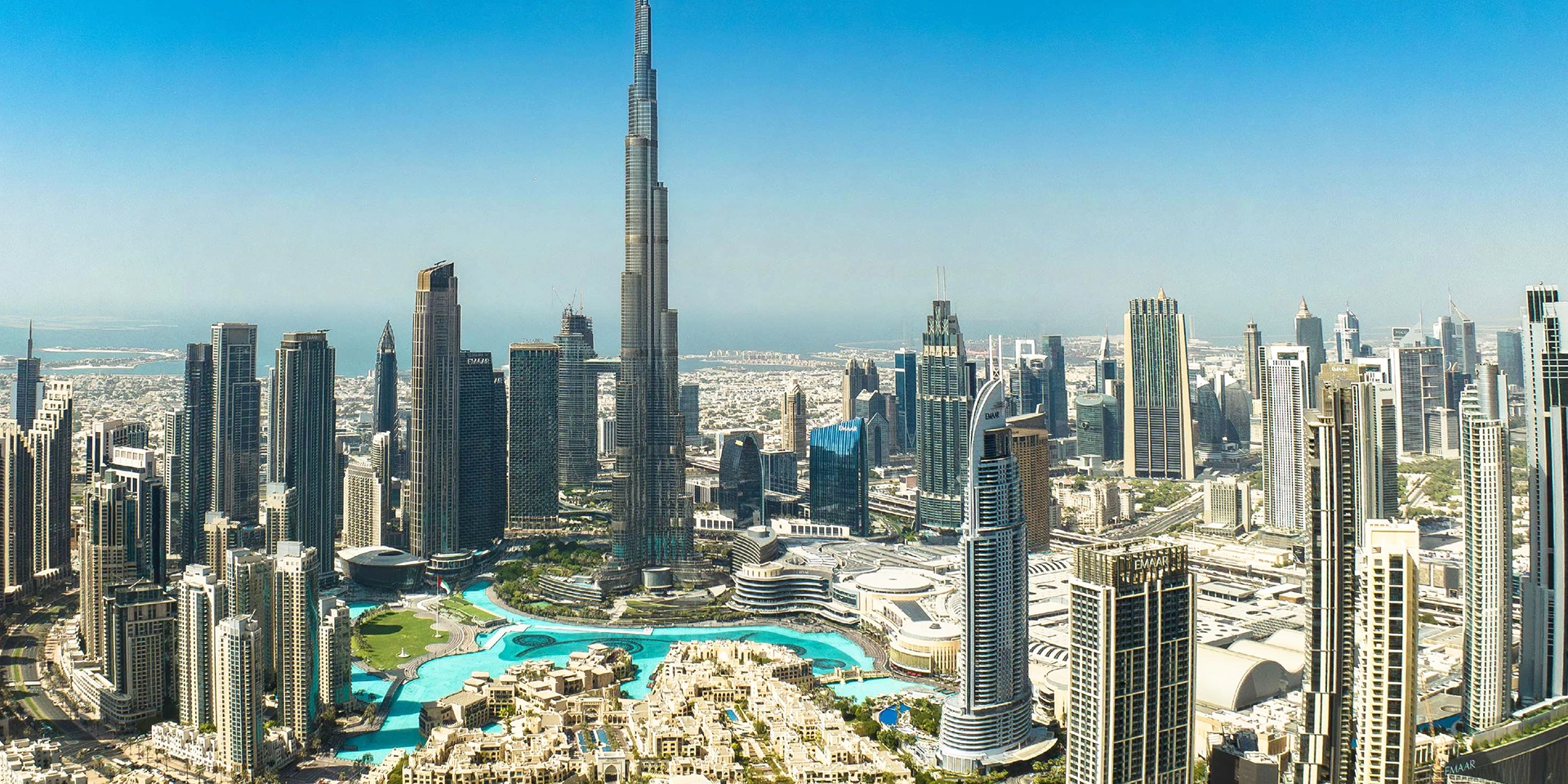 Downtown Dubai at UAE