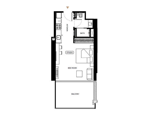 Binghatti Starlight Floor Plan