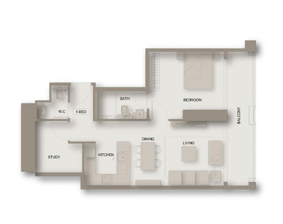 Binghatti Moonlight Floor Plan