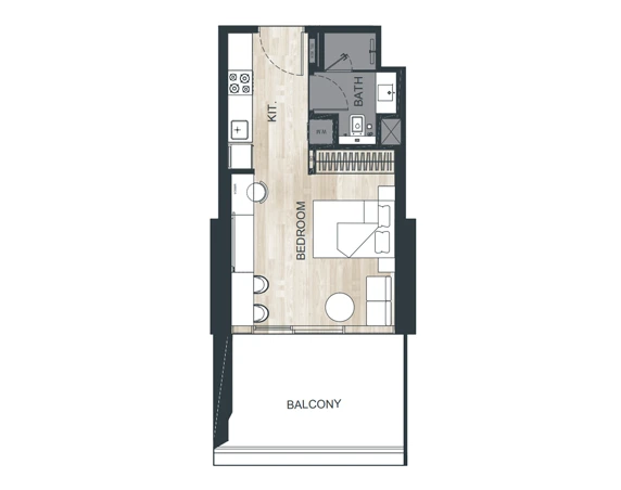 Binghatti Ghost Floor Plan