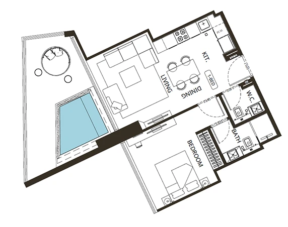 Binghatti Grove Floor Plan