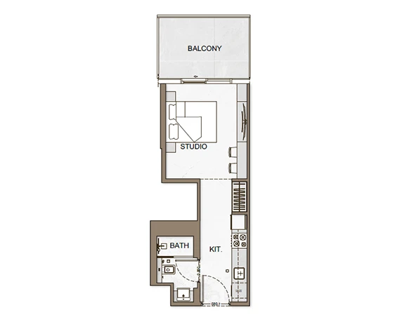 Binghatti Skyhall Floor Plan