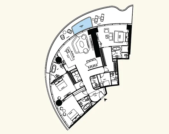 Mercedes Benz Places by Binghatti Master Plan