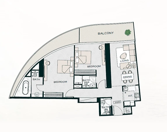 Binghatti Aquarise Master Plan