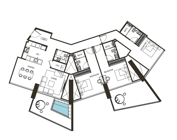 Binghatti Grove Interior