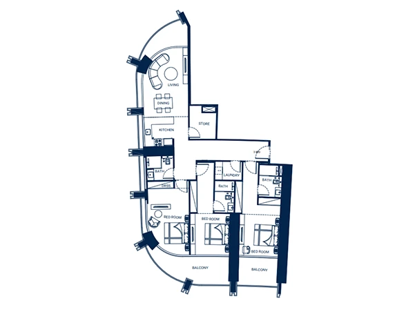 Binghatti Skyrise Master Plan