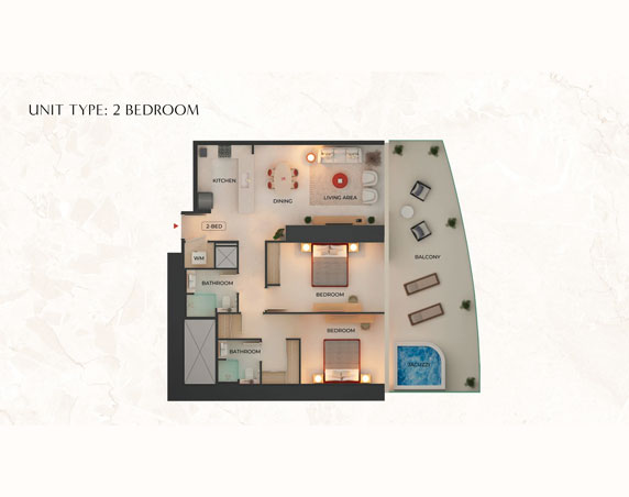 Binghatti Skyblade Height