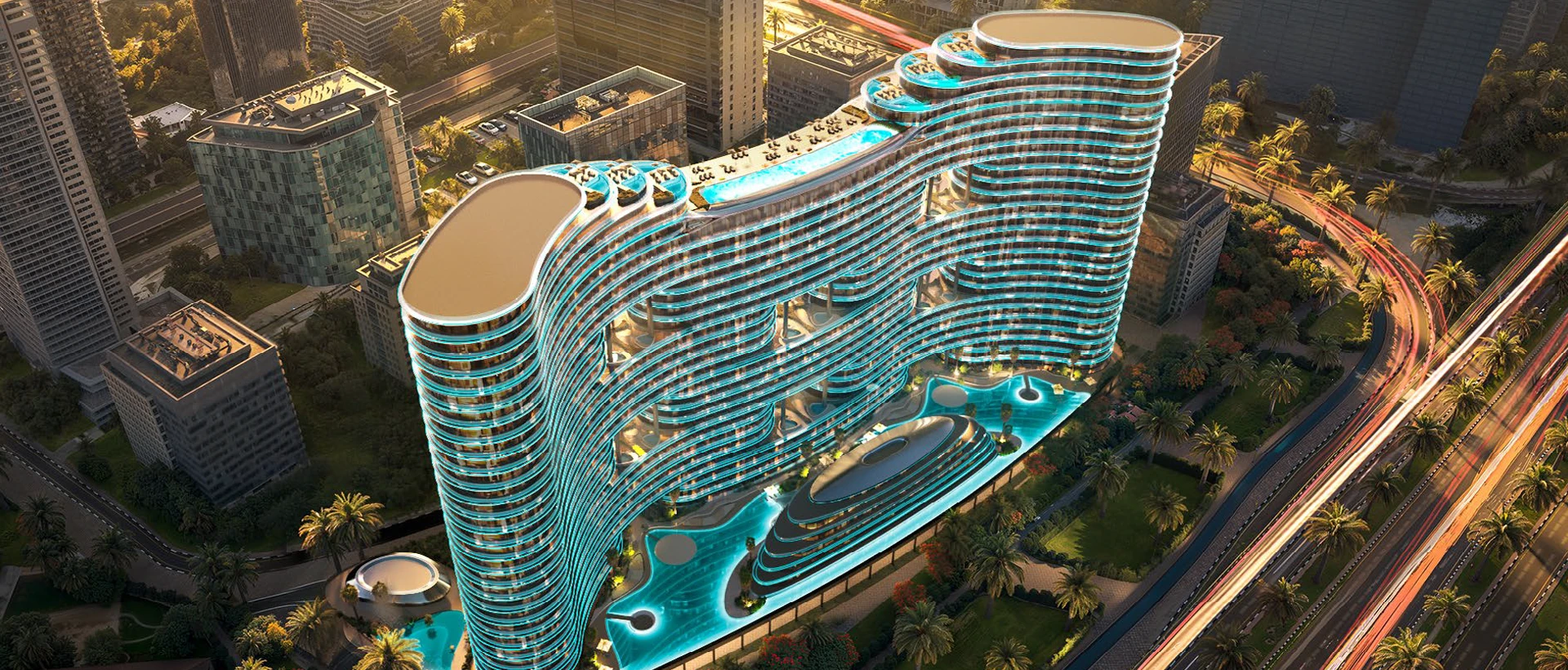 Binghatti Aquarise 2 br price