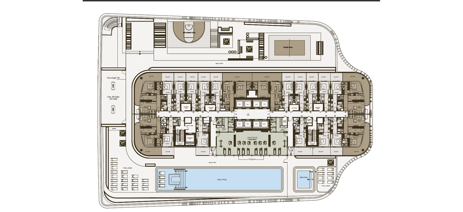 Binghatti Skyhall Interior