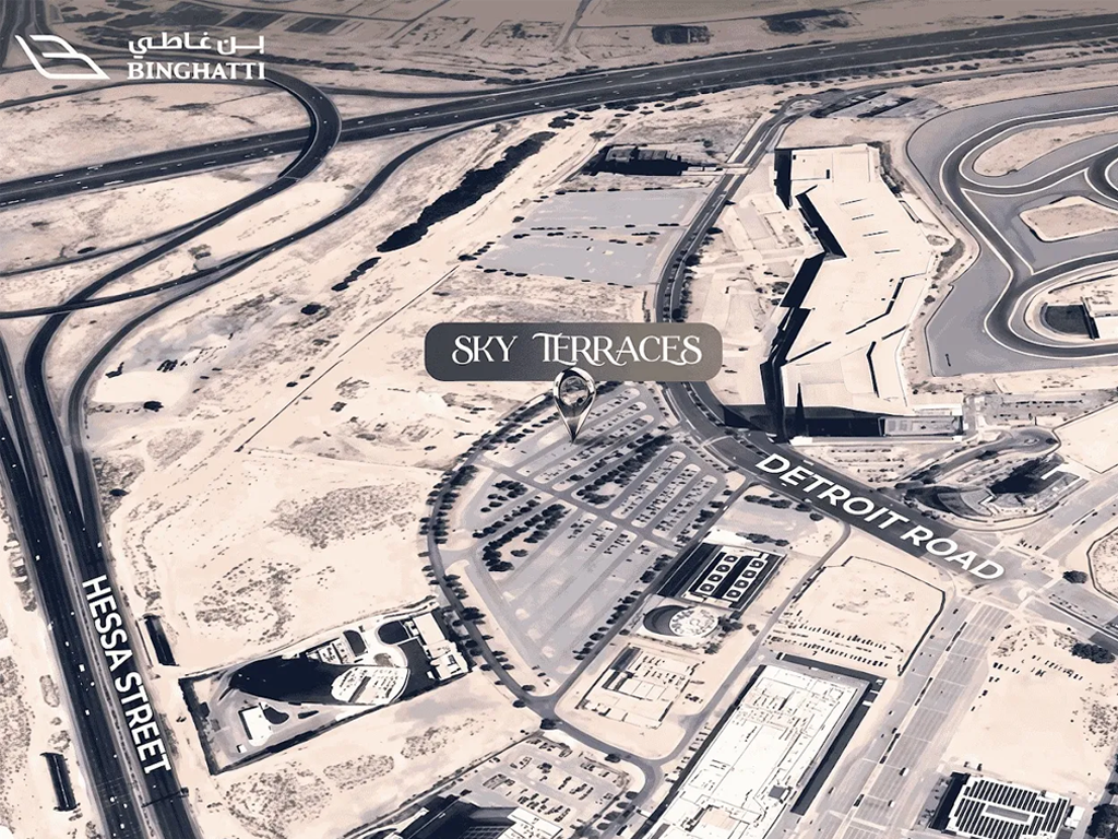 Binghatti Sky Terraces Master Plan