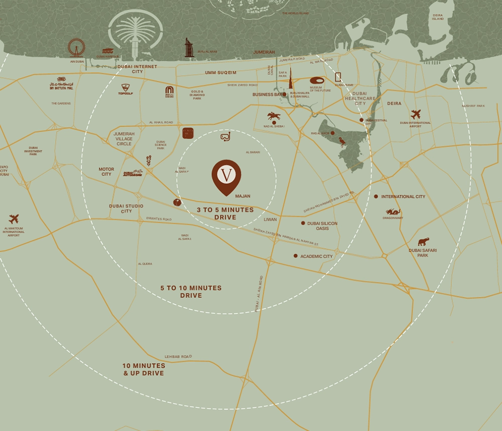 Binghatti Vintage Master Plan